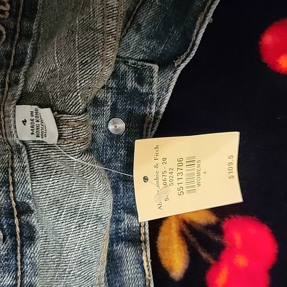 Abercrombie & Fitch size 4 bootcut NWT! Y2K - Picture 9 of 9